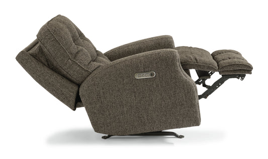 Devon Power Rocking Recliner with Power Headrest