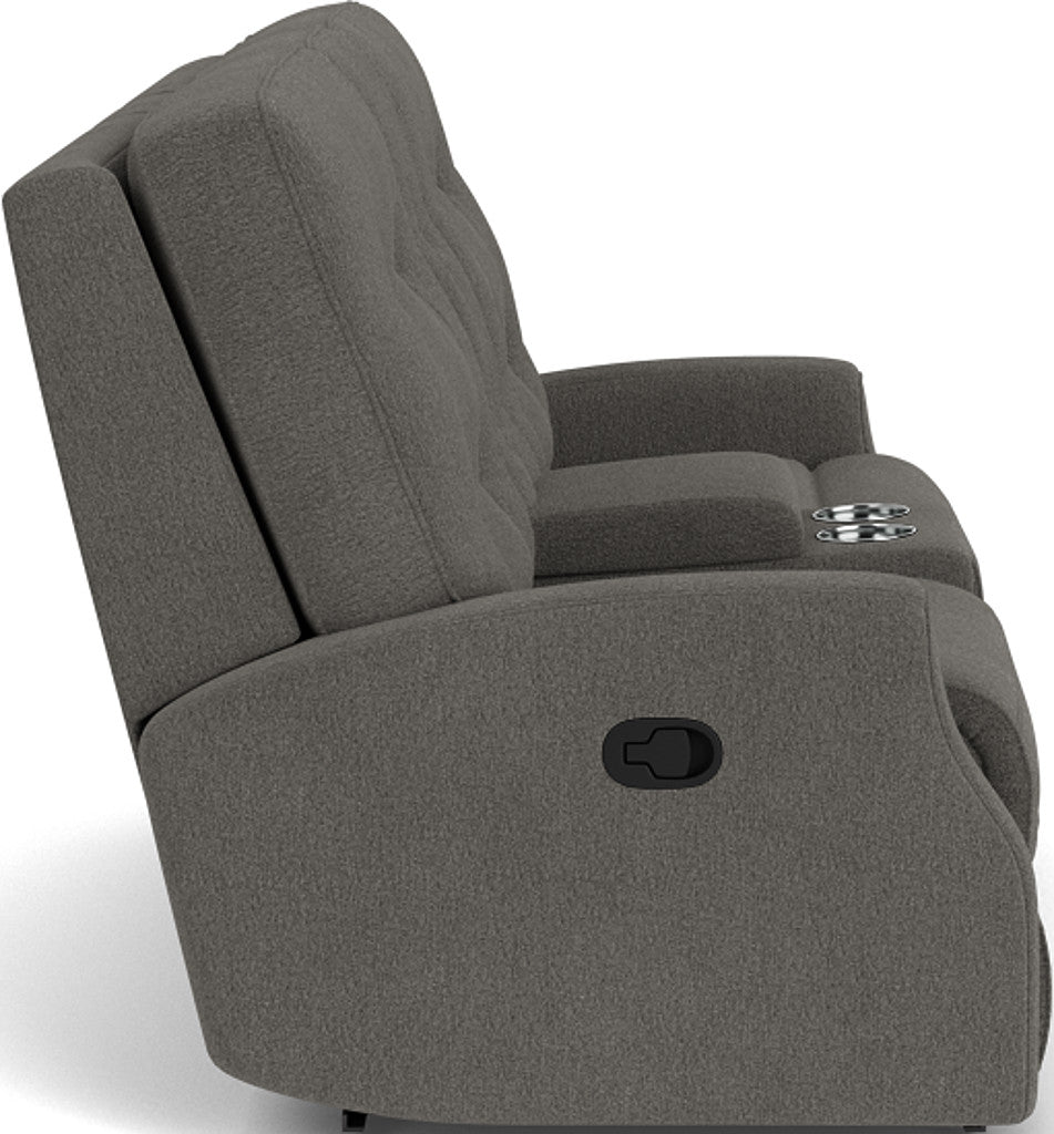 Devon Reclining Loveseat with Console