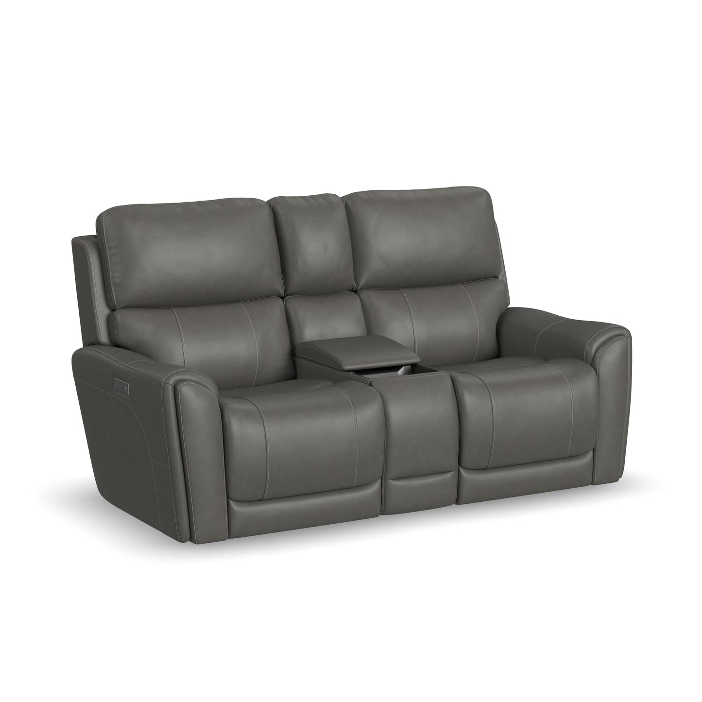 Carter Power Reclining Loveseat with Console & Power Headrests & Lumbar