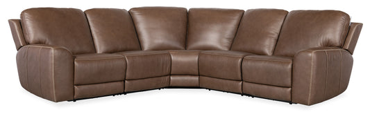 Torres 5 Piece Sectional with Power Recline & Power Headrest