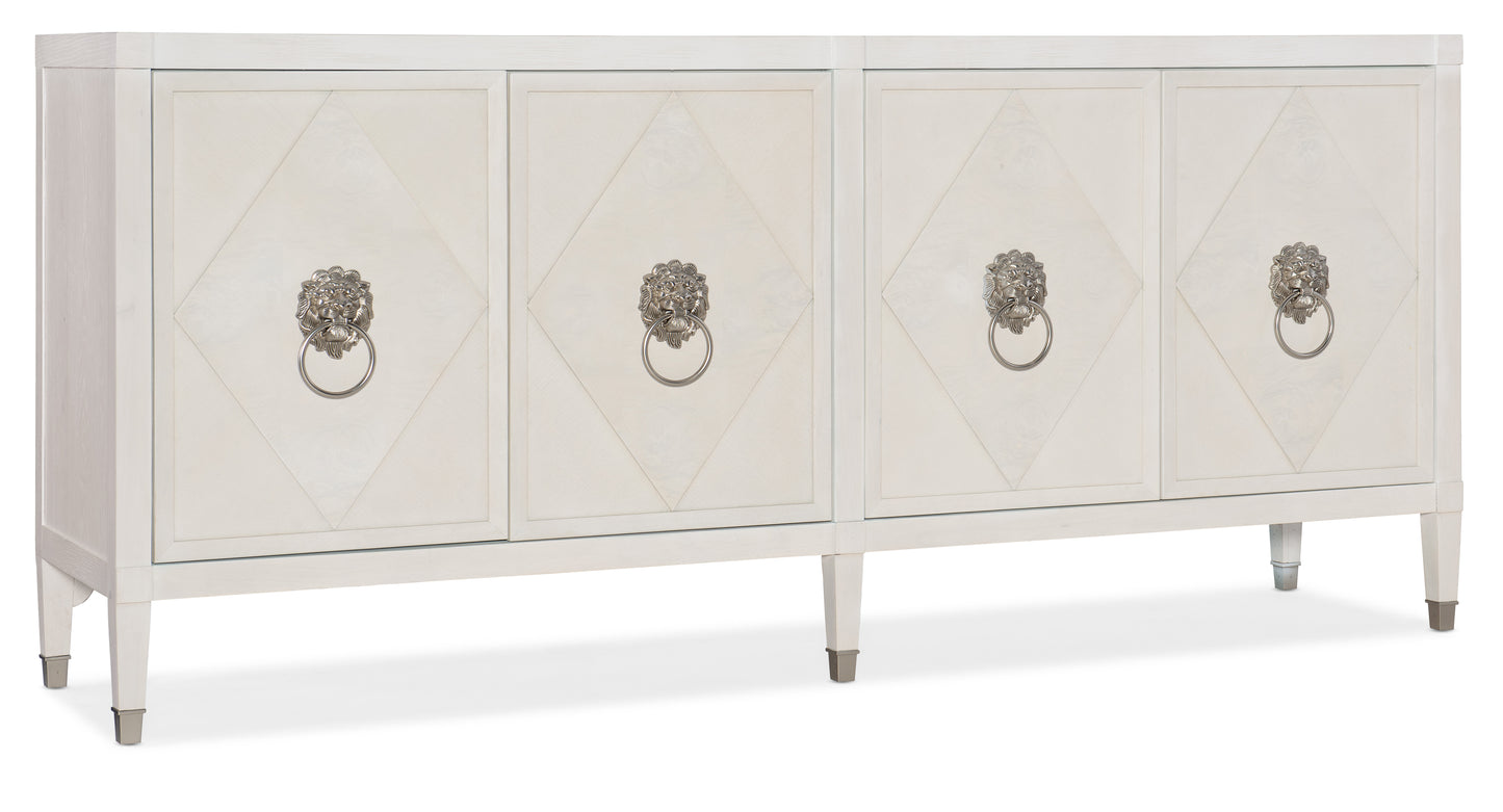 Melange Leo Four Door Credenza