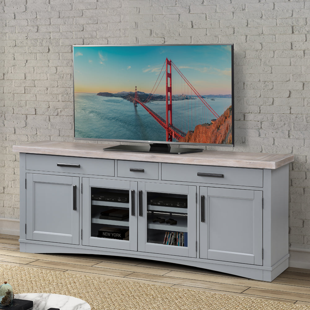 Parker House Americana Modern - Dove 76 In. TV Console