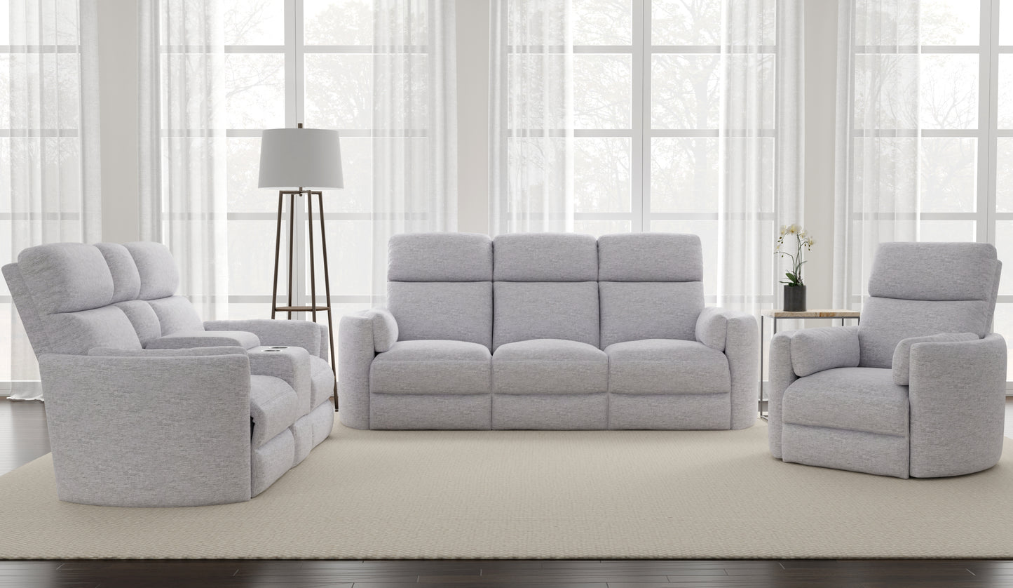 Parker Living Radius - Mineral Power Reclining Sofa Loveseat and Recliner