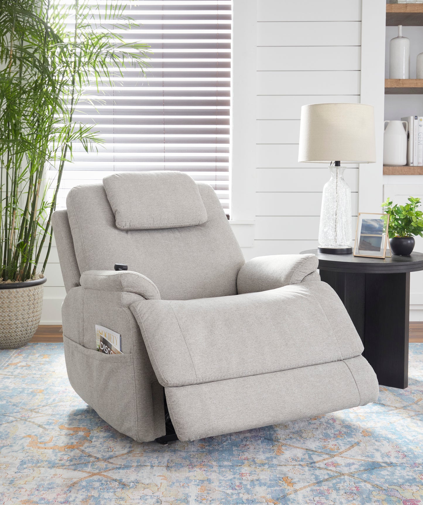 Zecliner Model 2 Petite Power Recliner with Power Headrest & Lumbar