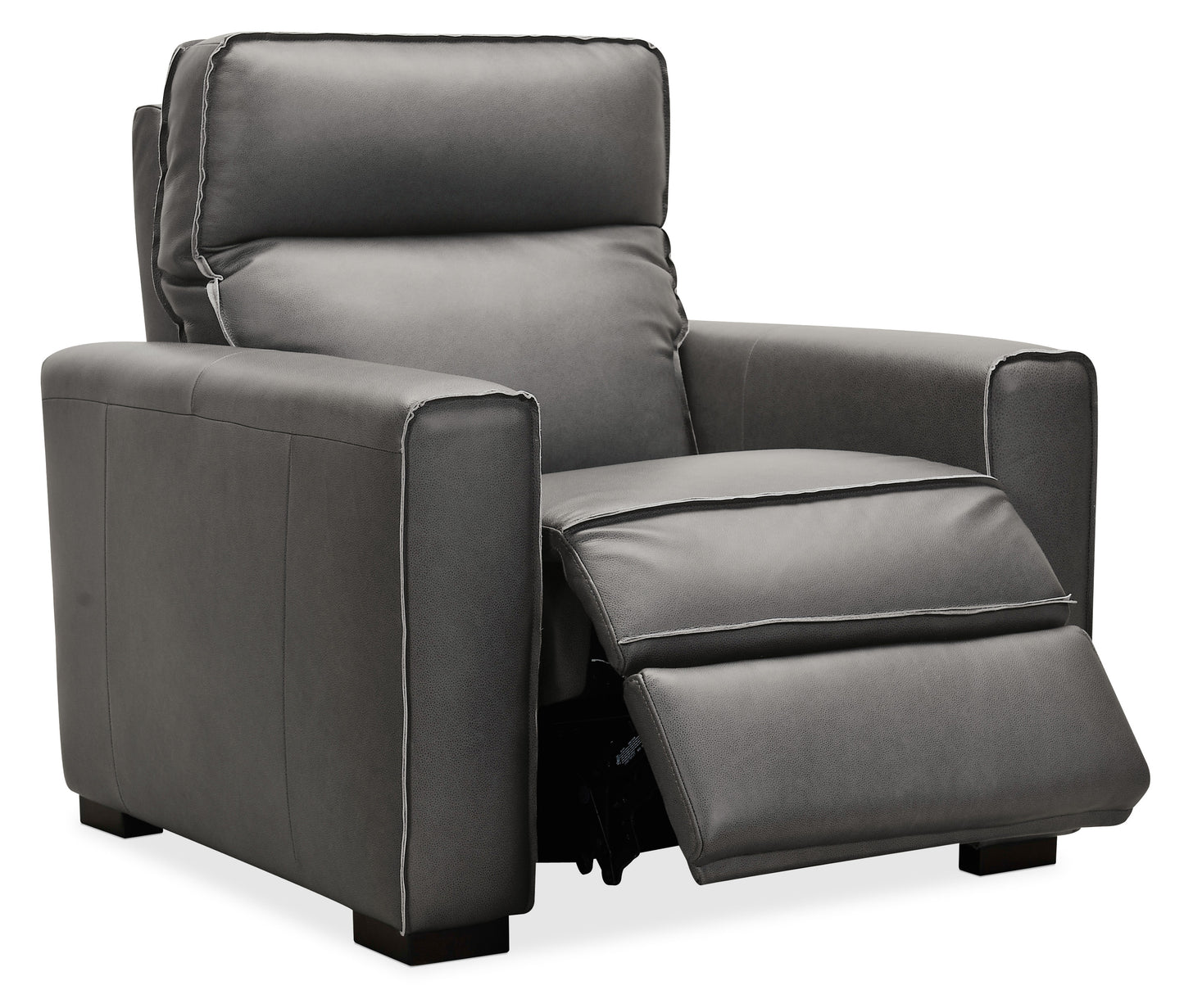 Braeburn Leather Recliner with Power Headrest