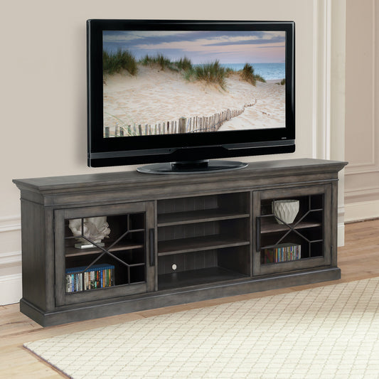 Parker House Sundance - Smokey Grey 92 In. TV Console