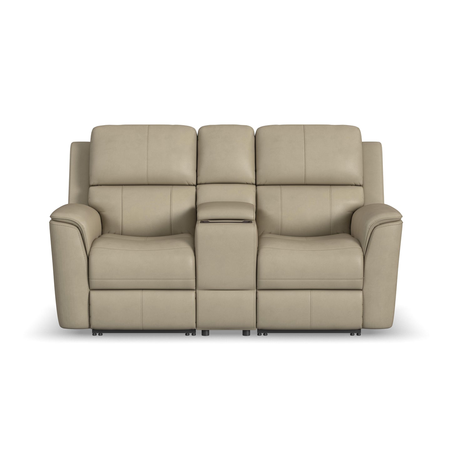 Henry Power Reclining Loveseat with Console & Power Headrests & Lumbar