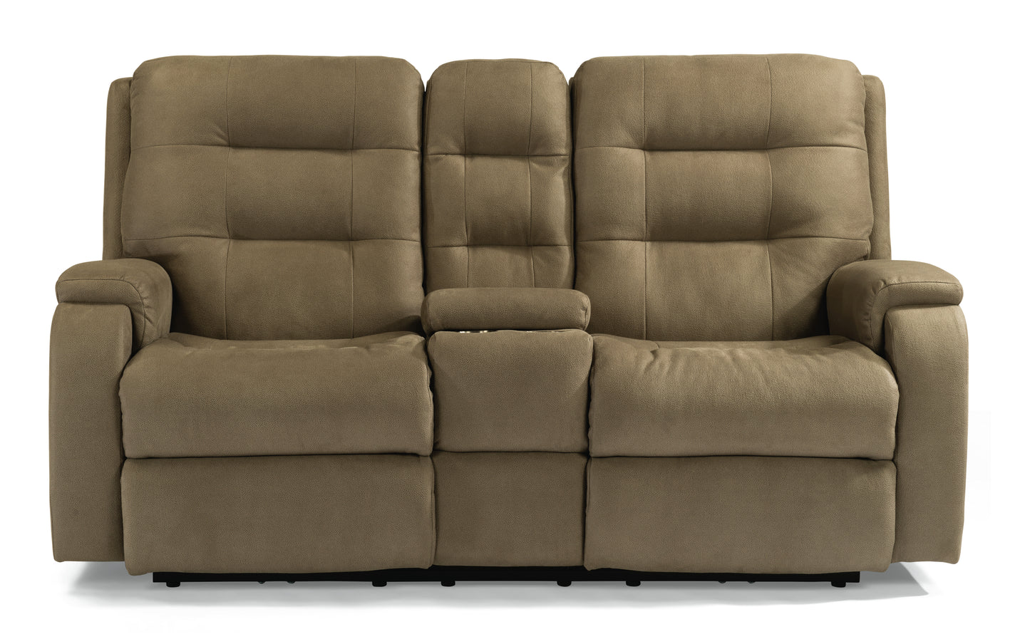 Arlo Power Reclining Loveseat with Console & Power Headrests & Lumbar