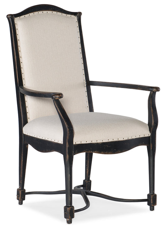 Ciao Bella Upholstered Back Arm Chair