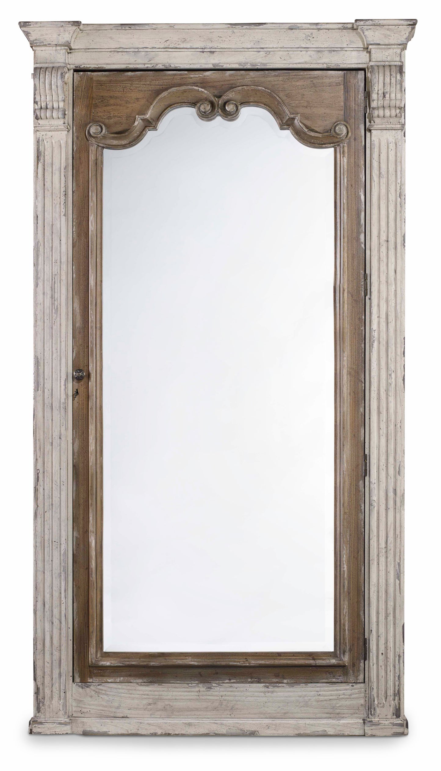 Chatelet Floor Mirror withJewelry Armoire Storage