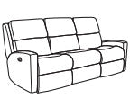 Catalina Reclining Sofa