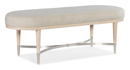 Nouveau Chic Upholstered Bench