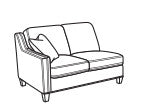 Finley LAF Loveseat