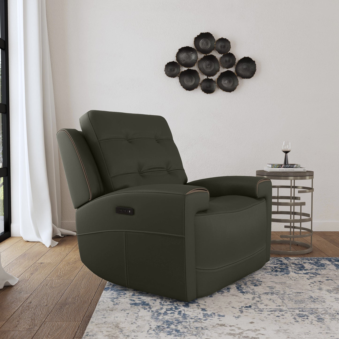 Iris Power Recliner with Power Headrest