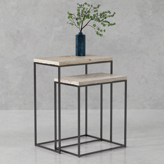 Parker House Crossings Monaco Chairside Nesting Table