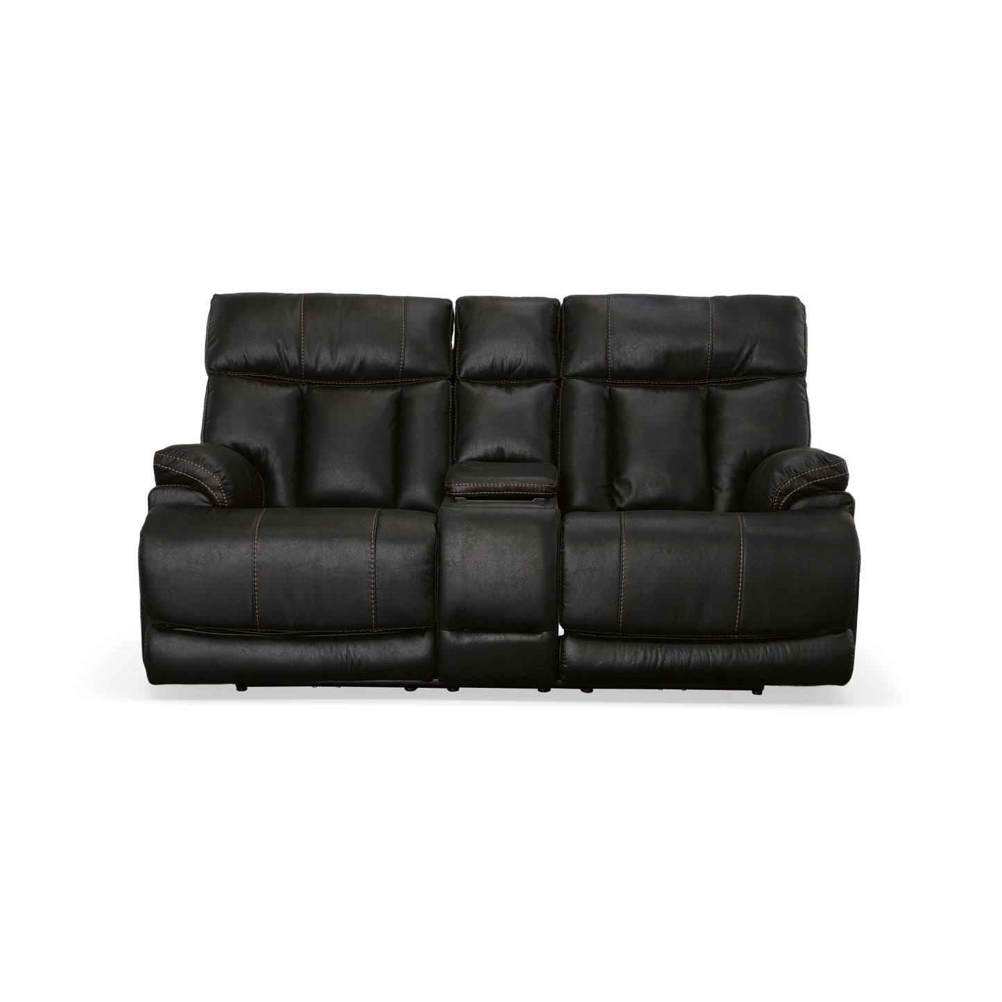 Clive Power Reclining Loveseat with Console & Power Headrests & Lumbar