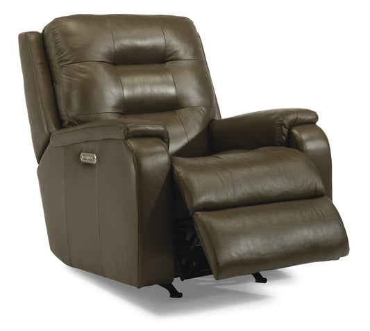 Arlo Power Rocking Recliner with Power Headrest