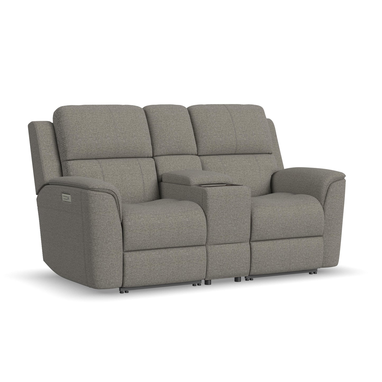 Henry Power Reclining Loveseat with Console & Power Headrests & Lumbar