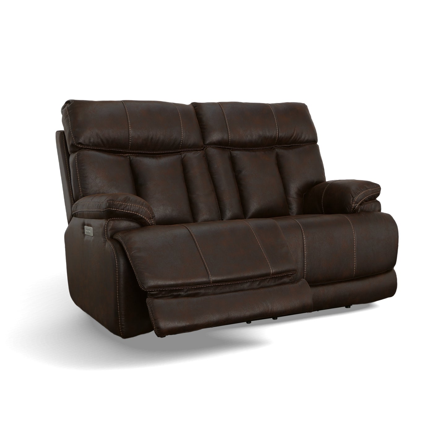 Clive Power Reclining Loveseat with Power Headrests & Lumbar