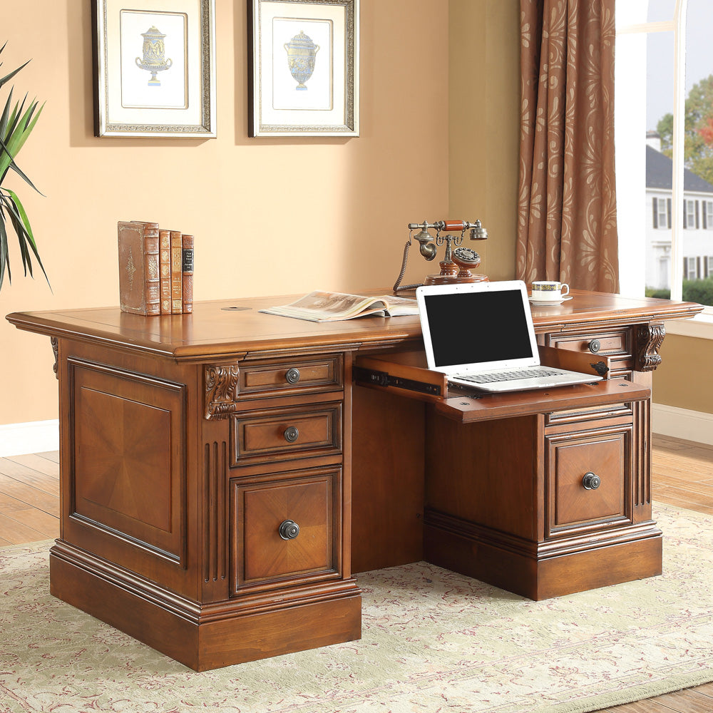 Parker House Huntington Double Pedestal Executive Desk