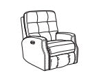 Devon Power Recliner with Power Headrest