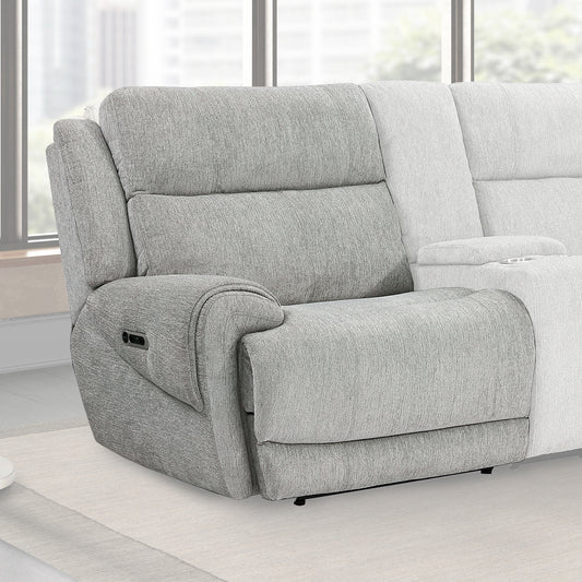 Parker Living Spencer - Tide Pebble Power Left Arm Facing Recliner