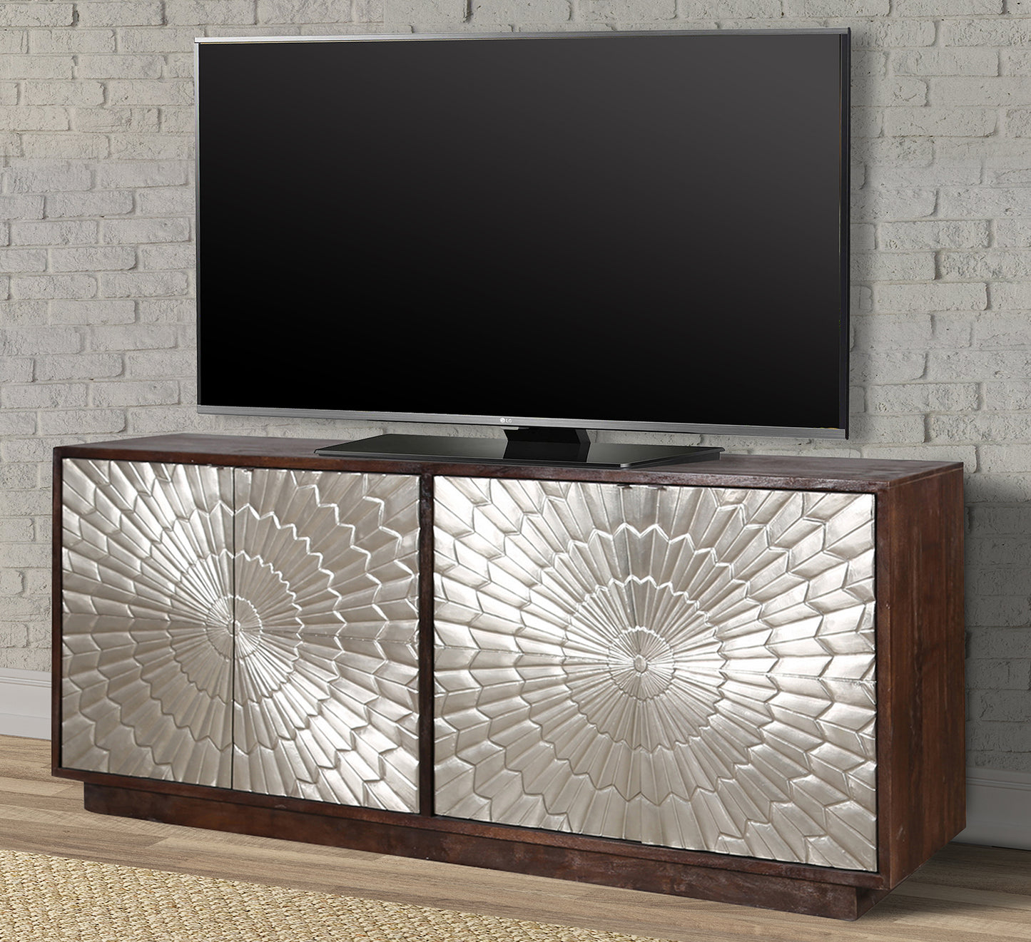 Parker House Crossings - Palace 78 In. TV Console