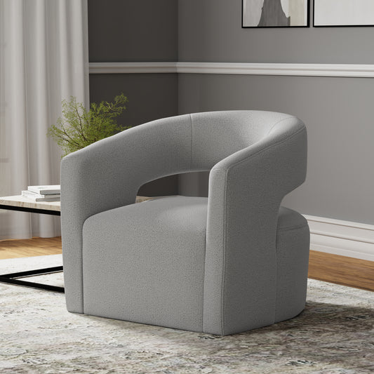 Parker Living Orbit - Dame Dove Open Back Accent Chair