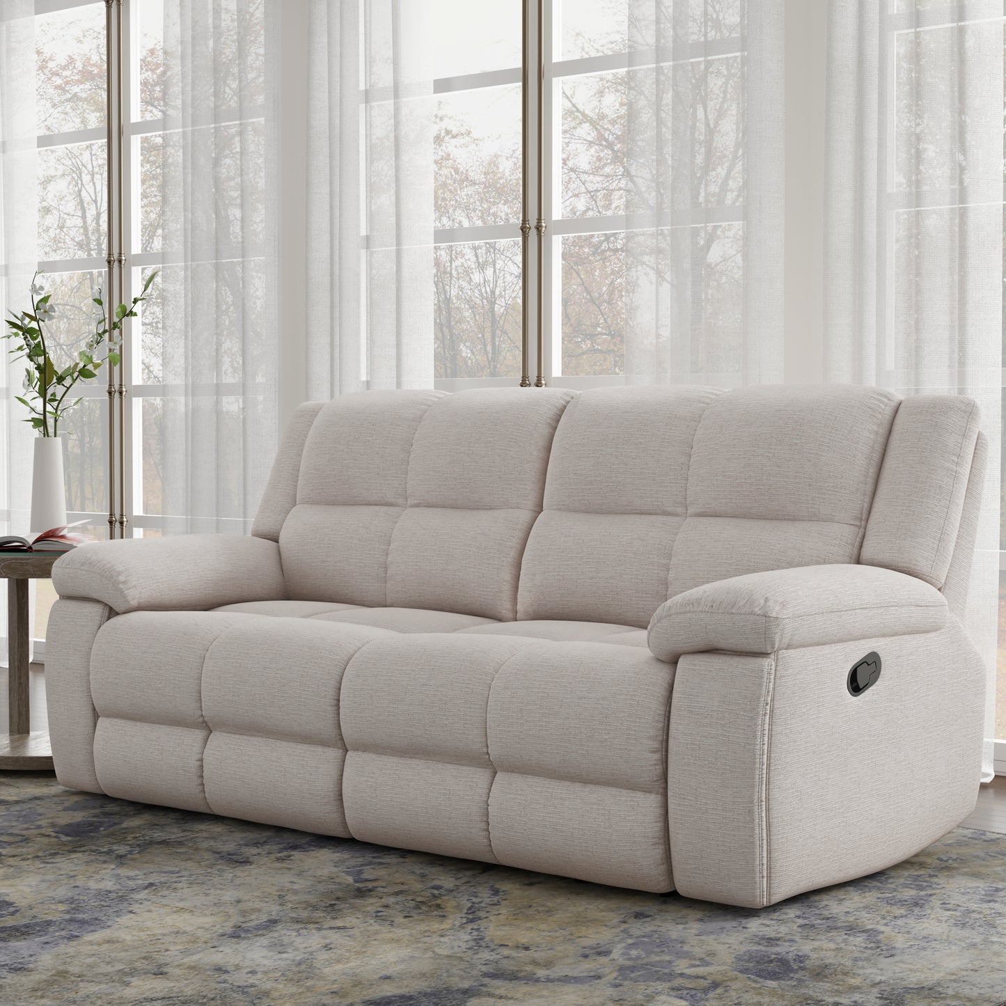 Parker Living Buster - Opal Taupe Manual Sofa