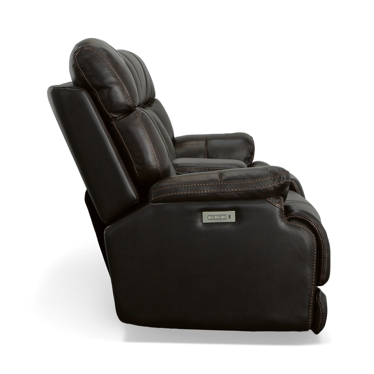 Clive Power Reclining Loveseat with Console & Power Headrests & Lumbar