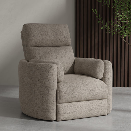 Parker Living Radius - Burlap Manual Swivel Recliner Two Pack