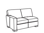 Bryant LAF Loveseat