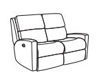 Catalina Reclining Loveseat