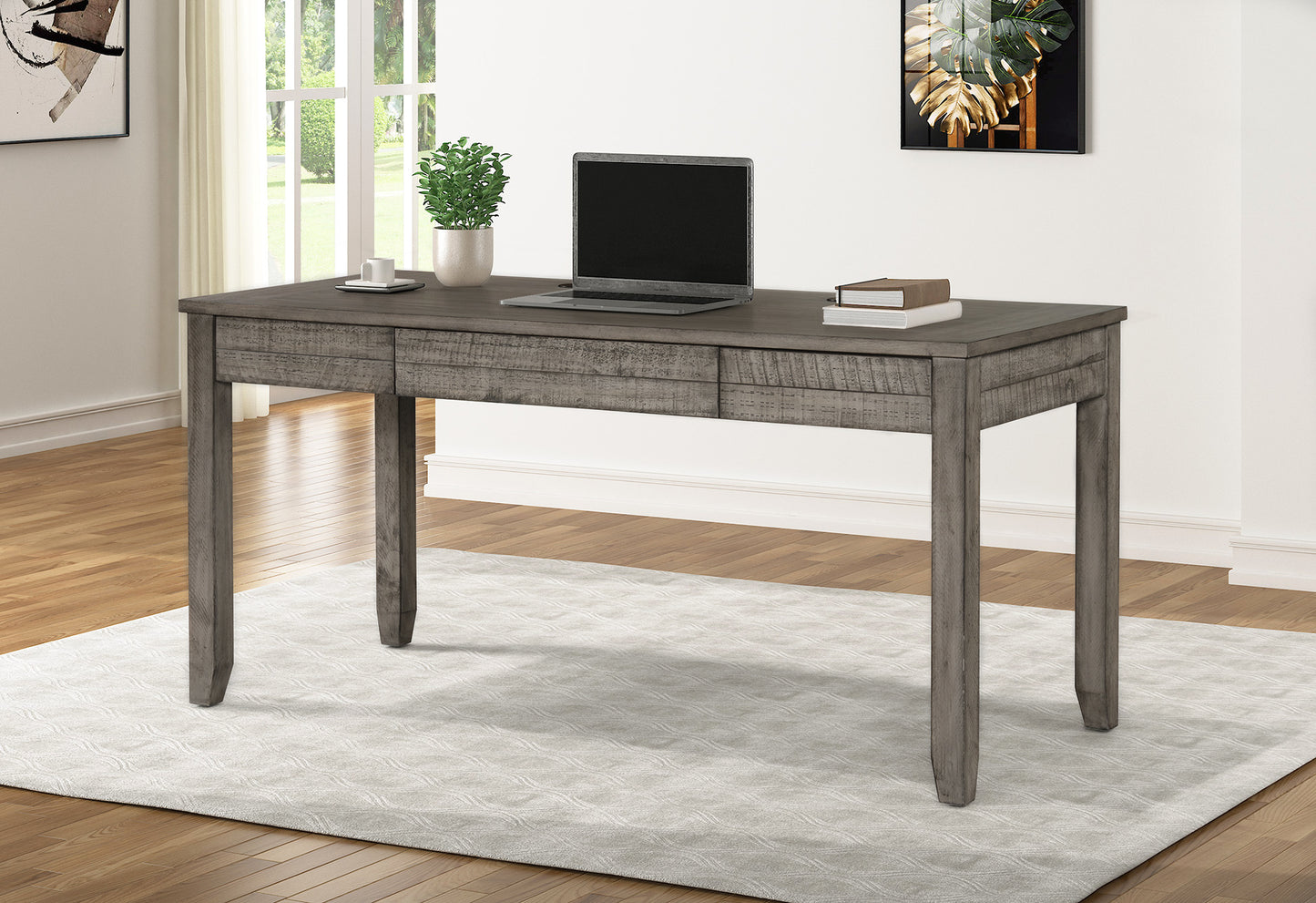 Parker House Tempe - Grey Stone 65 In. Writing Desk