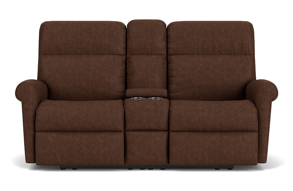 Davis Reclining Loveseat with Console