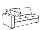 Collins LAF Loveseat