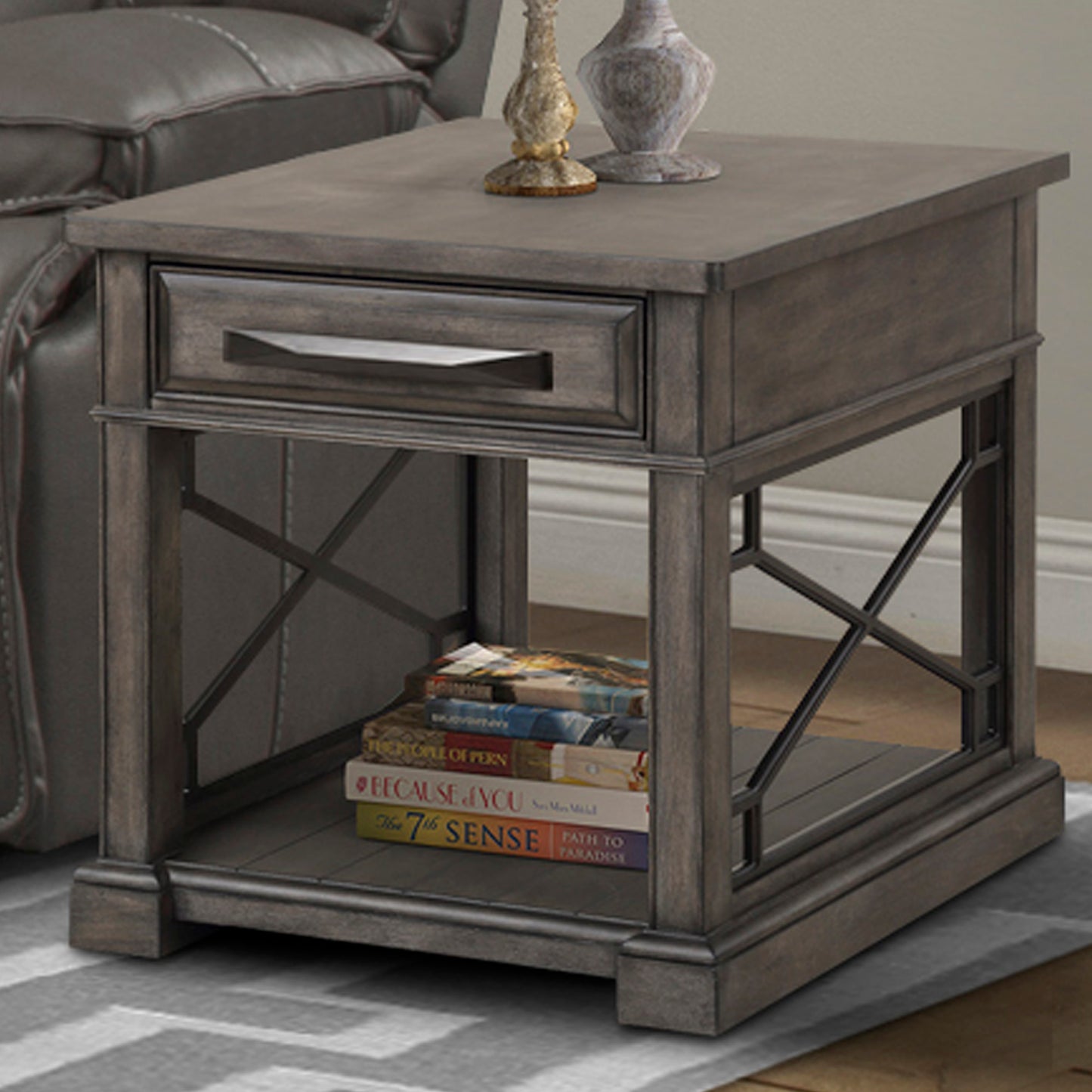 Parker House Sundance - Smokey Grey End Table