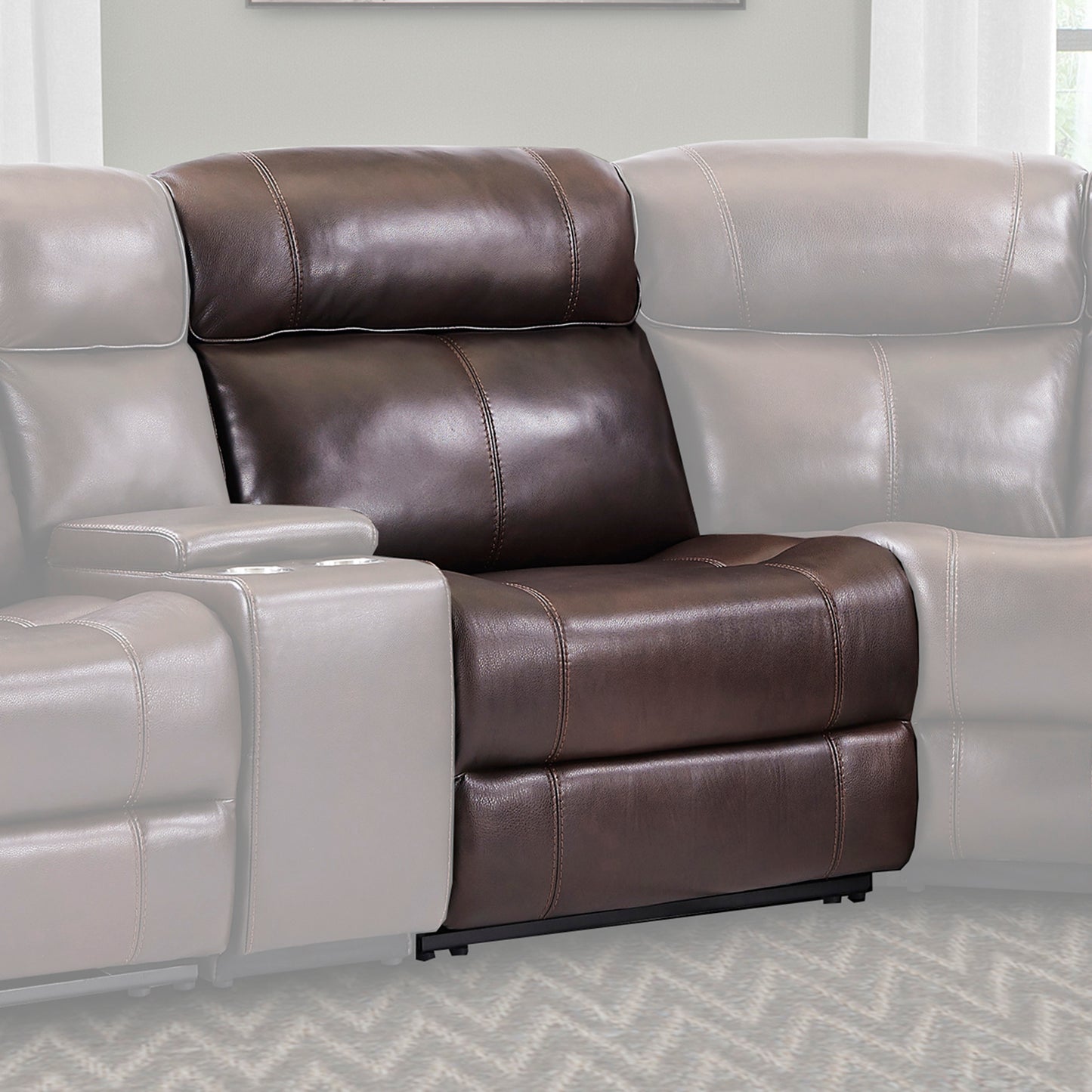 Parker Living Eclipse - Florence Brown Power Armless Recliner