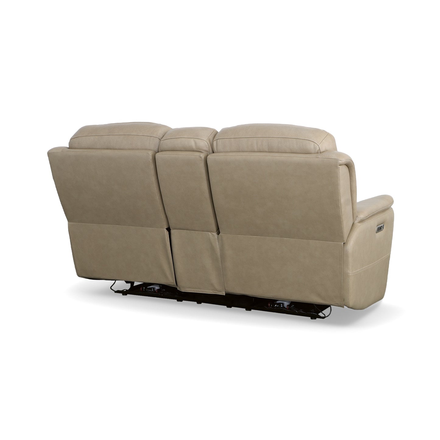 Crew Power Reclining Loveseat with Console & Power Headrests & Lumbar