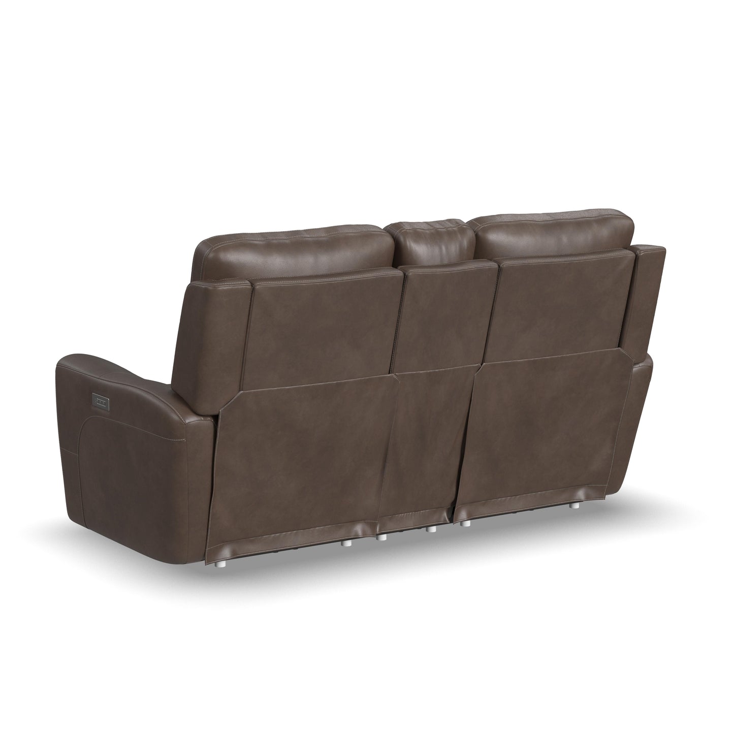 Carter Power Reclining Loveseat with Console & Power Headrests & Lumbar