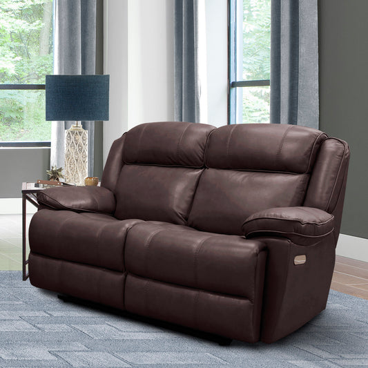 Parker Living Eclipse - Florence Brown Power Reclining Loveseat