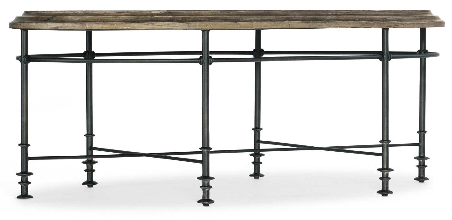 La Grange Faison Oval Cocktail Table