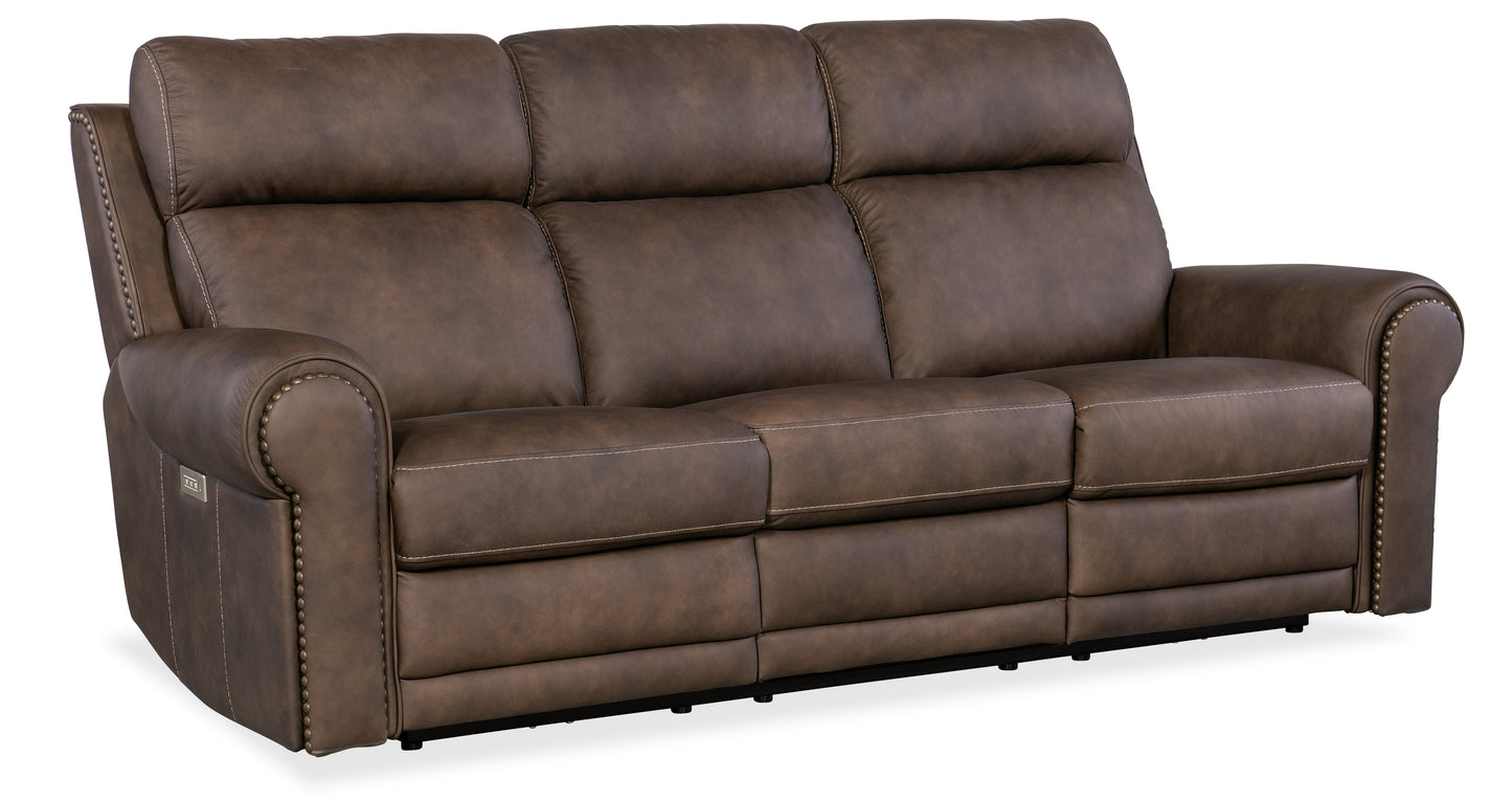 Duncan Power Sofa with Power Headrest & Lumbar