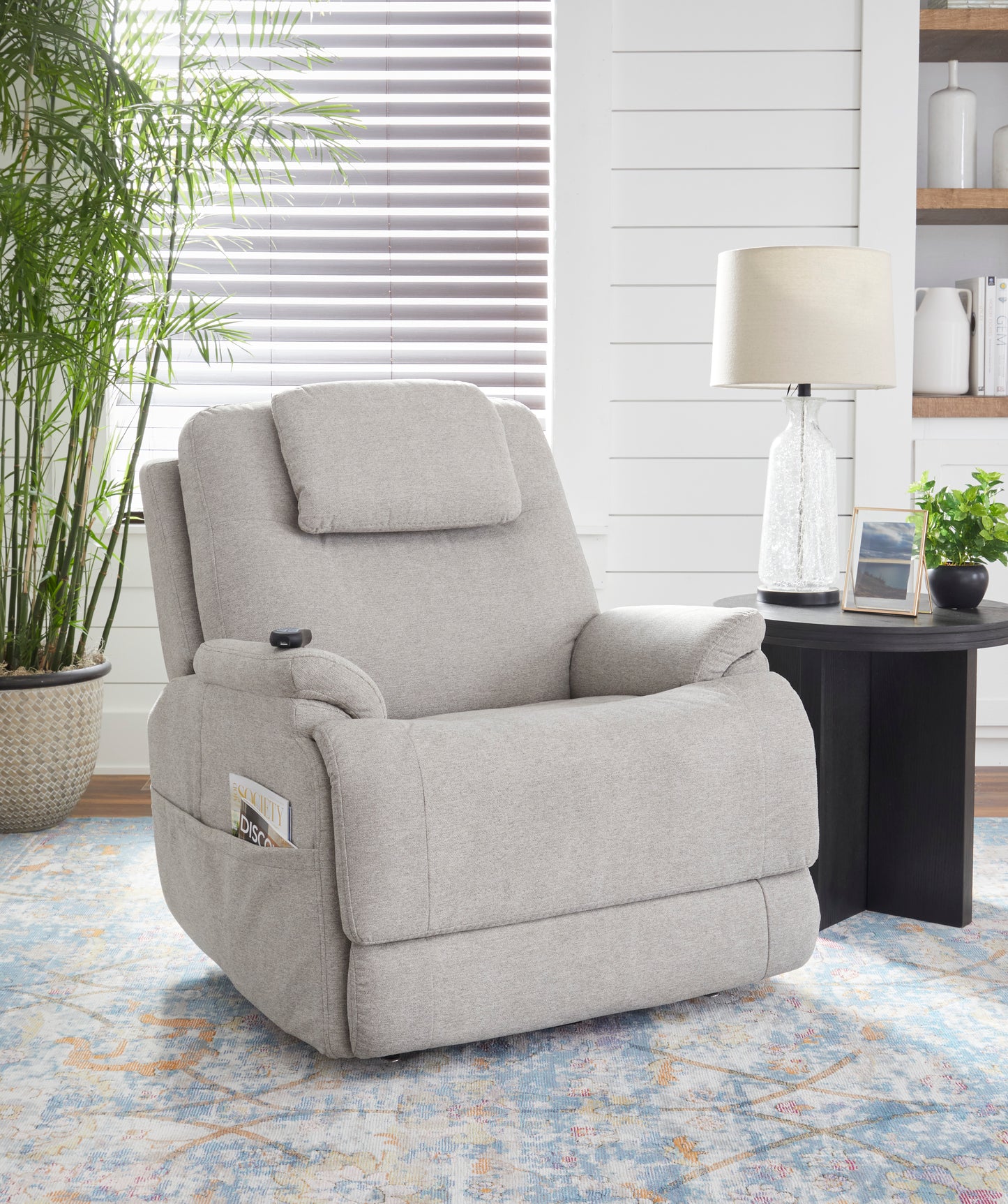 Zecliner Model 2 Petite Power Recliner with Power Headrest & Lumbar