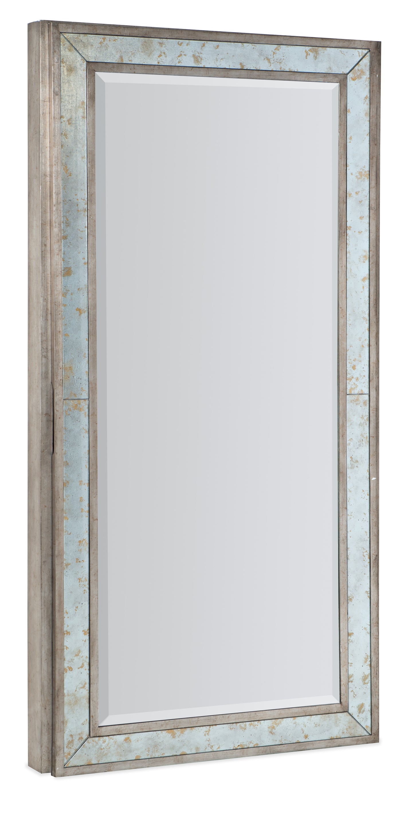 Melange McAlister Floor Mirror with Jewelry Storage