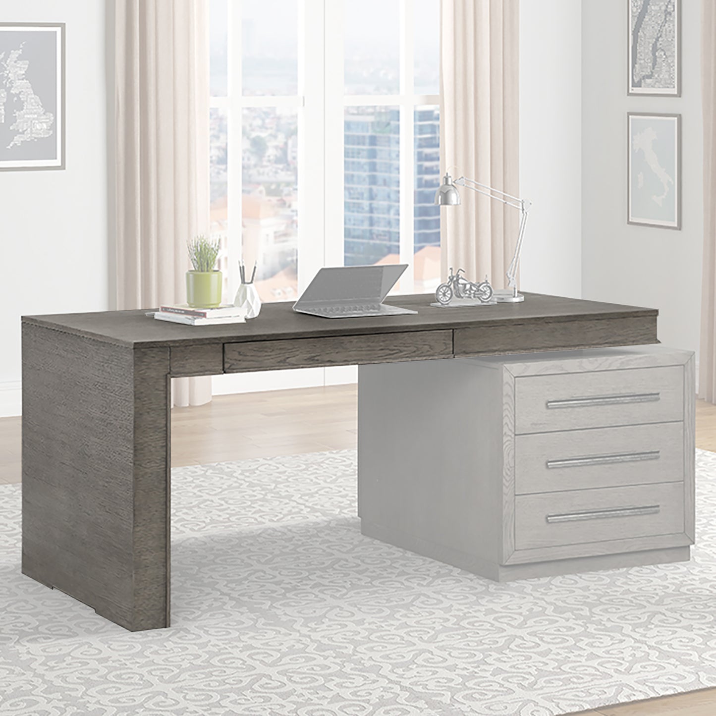 Parker House Pure Modern Executive Desktop