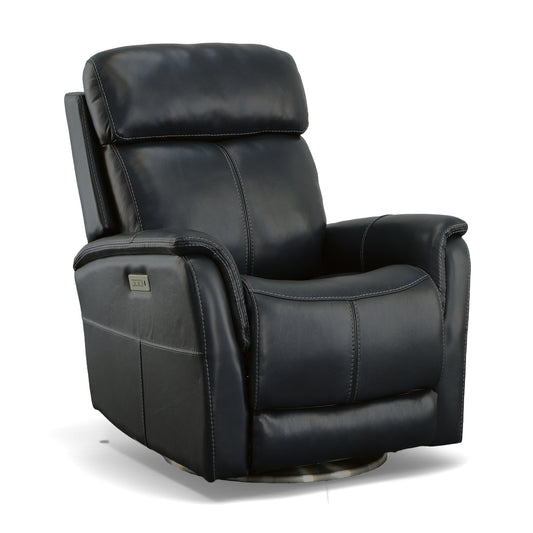 View Power Swivel Recliner with Power Headrest & Lumbar