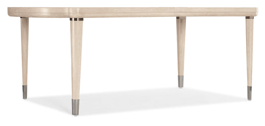 Nouveau Chic Rectangle Dining Table with 1-22in Leaf