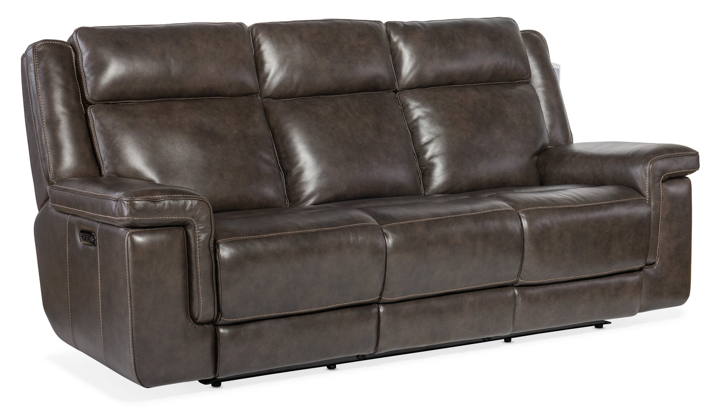 Montel Lay Flat Power Sofa with Power Headrest & Lumbar