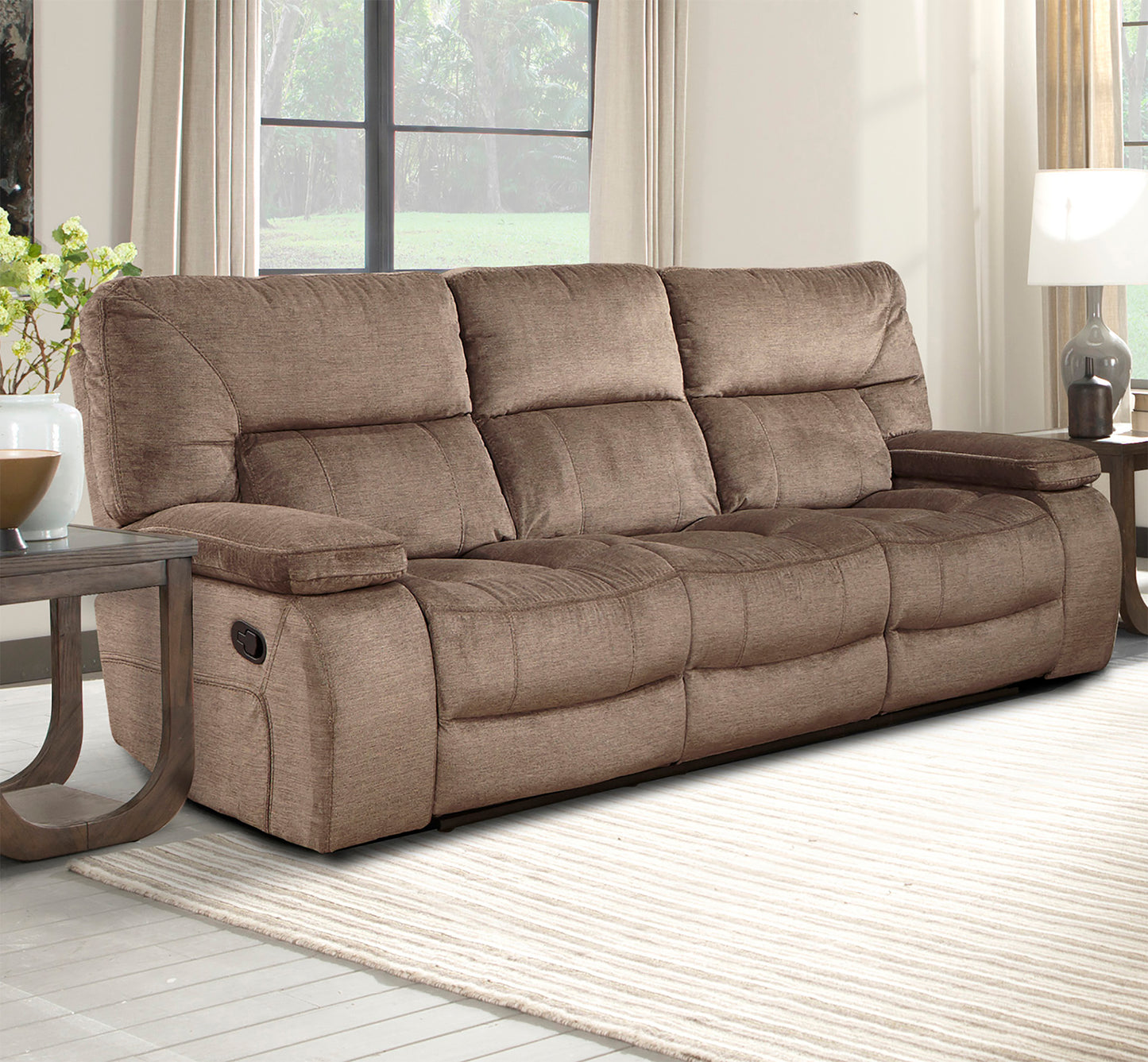 Parker Living Chapman - Kona Reclining Sofa with Drop Down Console